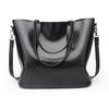 New women's bag oilskin tote bag fashionable women's large bag single shoulder crossbody women's bag