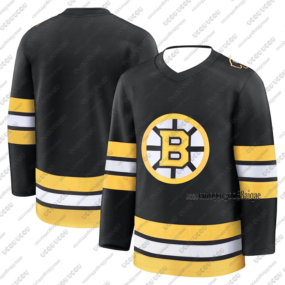 Nuove maglie da hockey su ghiaccio Autunno Inverno per Uomo Maglie da hockey Boston Bruins T-shirt sportive casual a manica lunga Maglie da donna Uomo