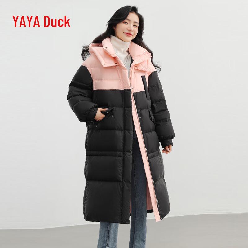 

Yaya Women s Korean Style Thickened Long Down Jacket