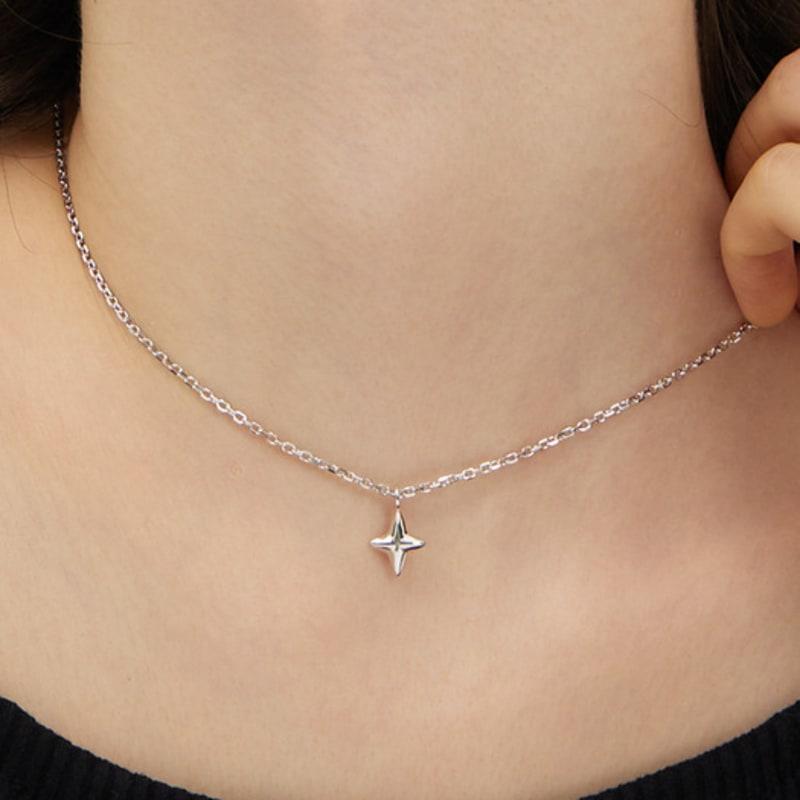 Hyeres-lor Nova Silver (W) Necklace HL1N53118W9480