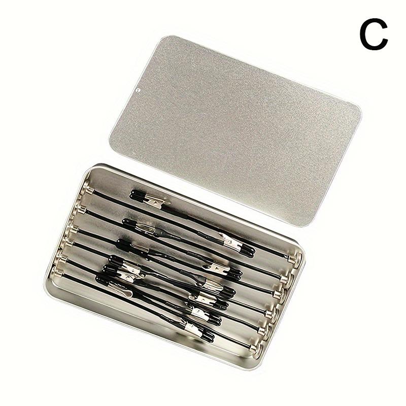 Model Painting Stand Base Holder With 10 Magnetic Alligator Clips Sticks Set Flexible Modeling Tools For Airbrush Model Crafting