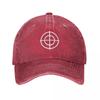 2025 Summer Sniper Crosshair Target Baseball Cap Print Casual and Versatile Sun-protective Baseball Cap Fashion