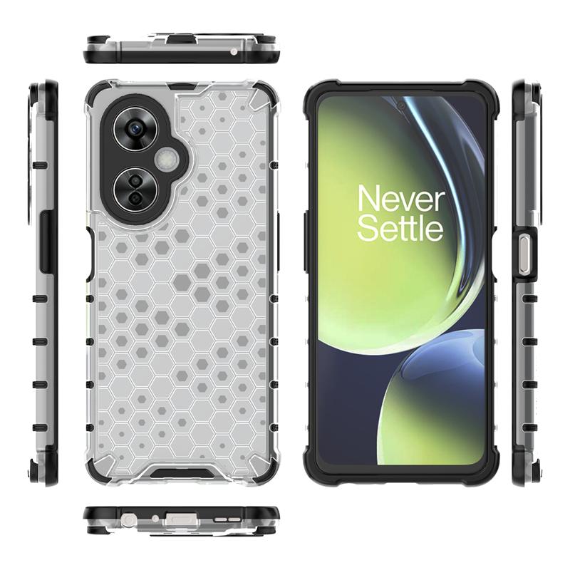 Für OnePlus Nord CE 3 Lite 5G 2023 Hülle Klar Hybrid Armor Handyhüllen Für One Plus 1+ Nord CE3Lite Stoßfest Hart Rückseite