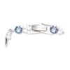 Givenchy Two-Tone Design Crystal Bracelet Women Bracelet Blue 60572704-NY0