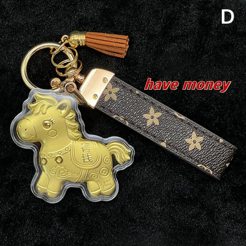 

2026 Horse Year Cellphone Straps Cartoon Mobile Phone Lanyard Anti-Lost Chain Pendant Gift