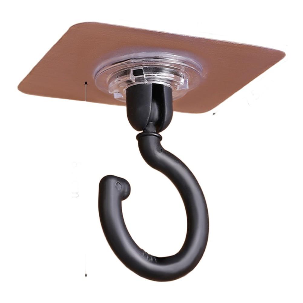 Multi-angle Adjustment Ceiling Hook Sticky Wall Hanger No-Drill Hook