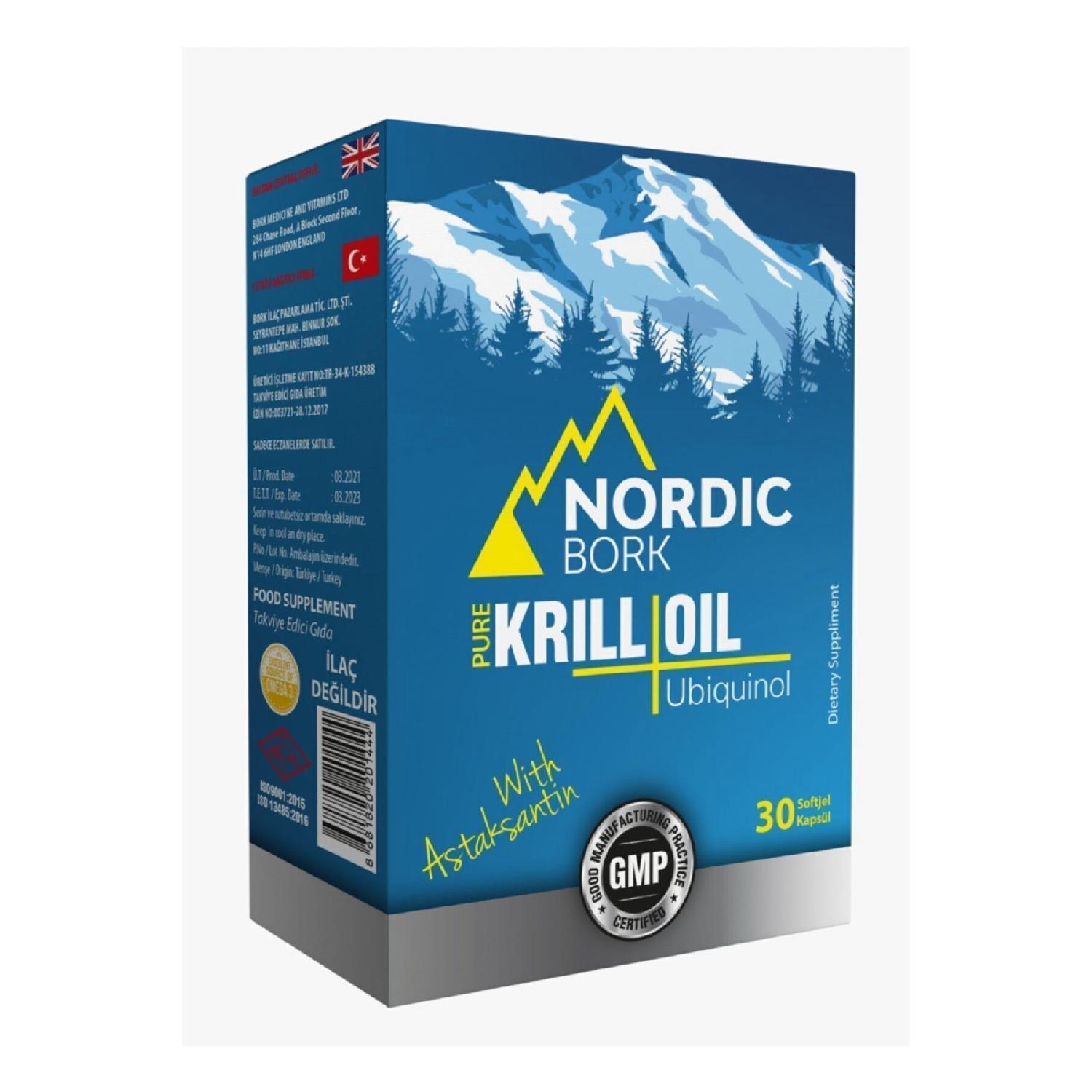 

Bork Pure Krill Oil Q10 Soft Gel 30 Capsule