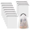 5/10PCS Shoe Storage Drawstring Bags Waterproof Travel Cosmetic Bag Sundries Towel Storage Bags Portable Transparent Plastic Bag