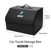 XKUGH1 For BMW New 2025 Car Trunk Organizer Box Tailbox Stowing Tidying Storage Bag Accessories For BMW E70 E91 E30 G30 E53 M3 M5 X6 X4