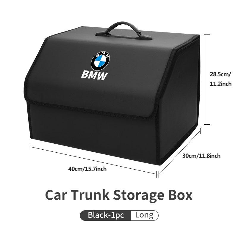 XKUGH1 For BMW New 2025 Car Trunk Organizer Box Tailbox Stowing Tidying Storage Bag Accessories For BMW E70 E91 E30 G30 E53 M3 M5 X6 X4