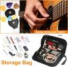 63-Piece Guitar Repair Kit: Screwdriver, File, String Winder, Pick, Wrench, T-Gripper, Sander, and More.