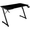 Bureau Gaming - MARSGAMING - MGD-X120 - Surface En Fibre De Carbone - Structure Métallique - Tapis De Souris XXL
