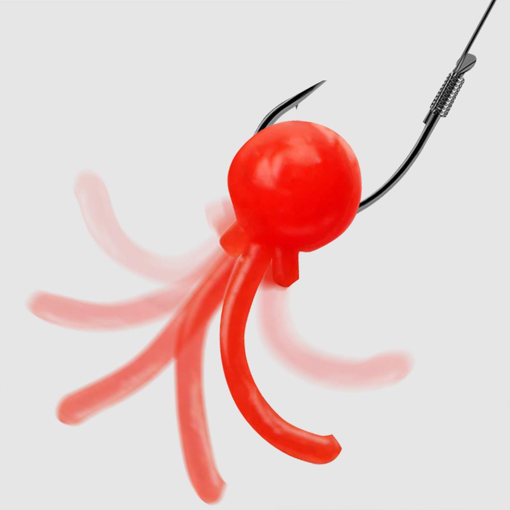 Artificial Floating Lure Bead Replacement Antibottom Floating Action Lures Dynamic Teasing Soft Bead Bait Lures