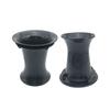 Lautsprecheröffnung Subwoofer Bass für Bassreflex umgekehrter Schlauch 99mm x 82mm Schwarz Lautsprecheröffnung Schlauch Set von 2 Stück