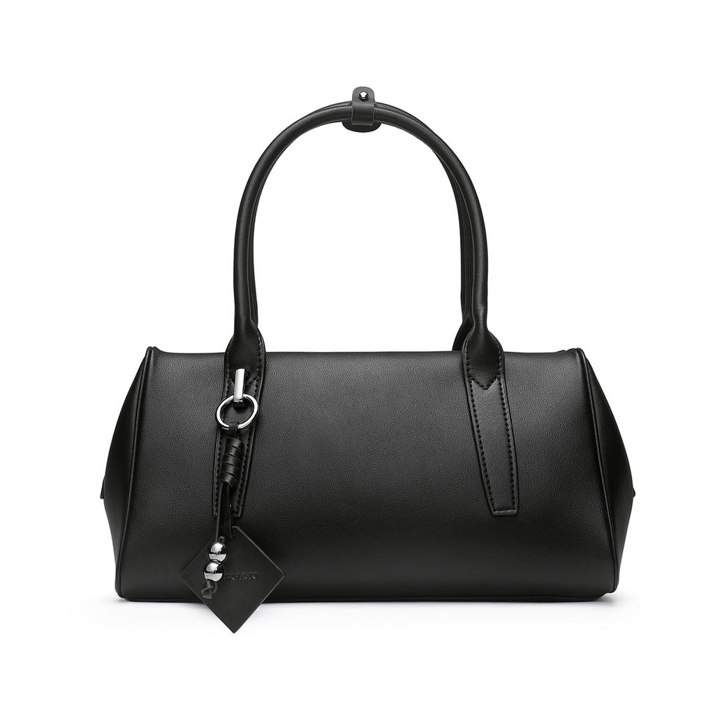 New JAGUAR Synthetic Leather Shoulder Bag, Handbag Women's Ecru/Black/Sand JL12301931