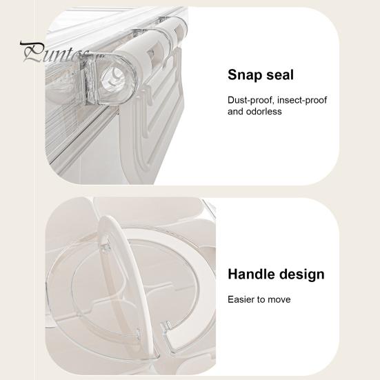 Snack Box with 8 Compartments Space-Saving Snack Plate for Sweets Nuts Fruit Storage Snack Tray Versatile Snack Organizer