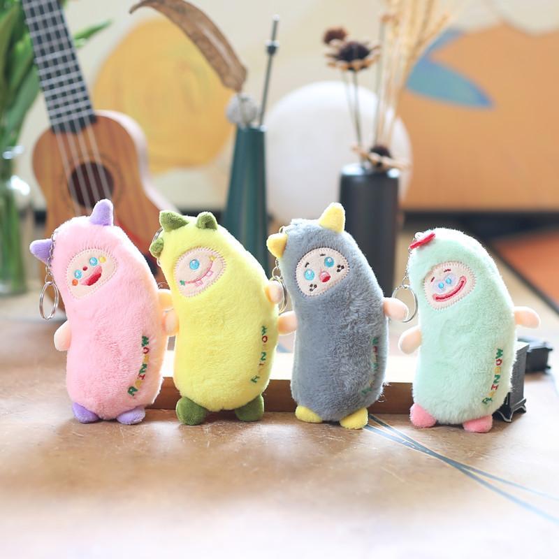 Soft And Cuddly Banana Plush Toy Keychain Cute Monster Design Perfect For Kids