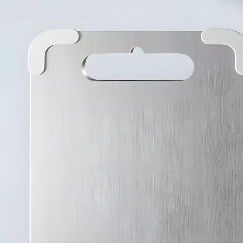 Abay 304 Stainless Steel Double-Sided Chopping Board