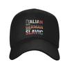 Eat Italian Drive GerUnisex Marry Slavic Outfit Unisex Women Baseball Cap  Trucker Hat Casual Formal Headwear Adjustable Fit Sun Cap