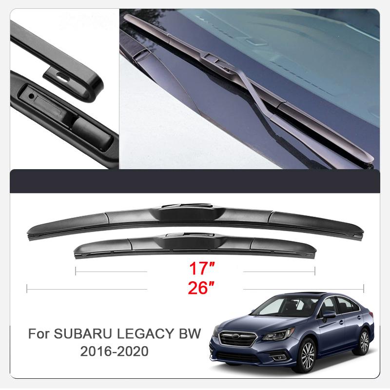 2 Stück Auto Flachwischer Gummi Scheibenwischer für SUBARU ASCENT CROSS FORESTER IMPREZA LEGACY OUTBACK SOLTERRA WRX XV Auto Zubehör