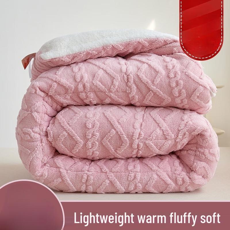 LISM Lamb Velvet Warm Quilt