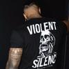Nothing Given Violent Silence Fitness EquipUnisext Clothing Brand T-Shirt Cotton Graphic Tee Unisex Unisex Summer Streetwear