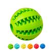 Pet Toys Extra-tough Rubber Ball Funny Interactive Elasticity Ball Dog Chew Toys Cleaning Ball
