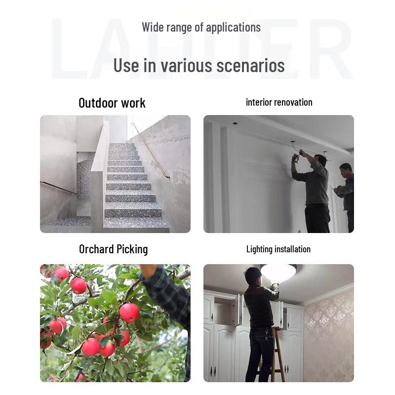 Folding 4-Step Utility Ladder