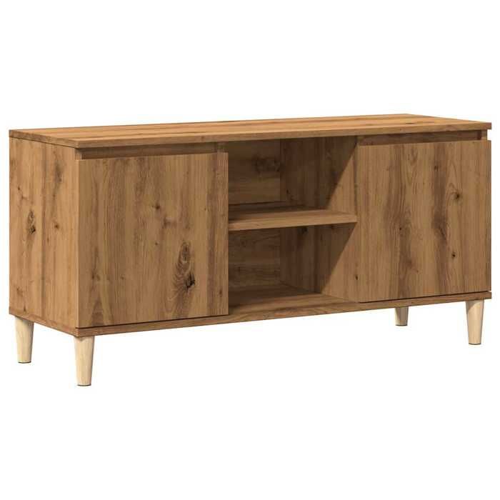 VidaXL TV Cabinet Artisan Oak 102x35x50 Cm Engineered Wood 856429