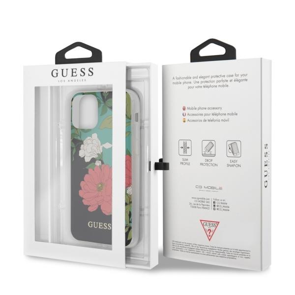 Guess Guhcn58Imlfl01 Iphone 11 Pro Czarny/Black N°1 Flower Collection