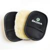 NADH5 FOR Car Wash Glove Wool Soft Polish Cleaning Brush Tools For Skoda Octavia Superb Rapid Kodiaq Karoq Fabia Kamiq RS Yeti Scala