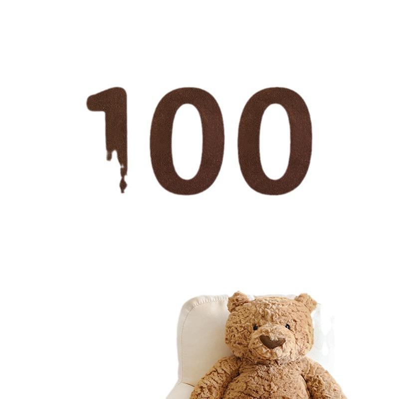 Minimalist Baby Photo Props for Milestones: Newborn, 100 Days, and First Birthday