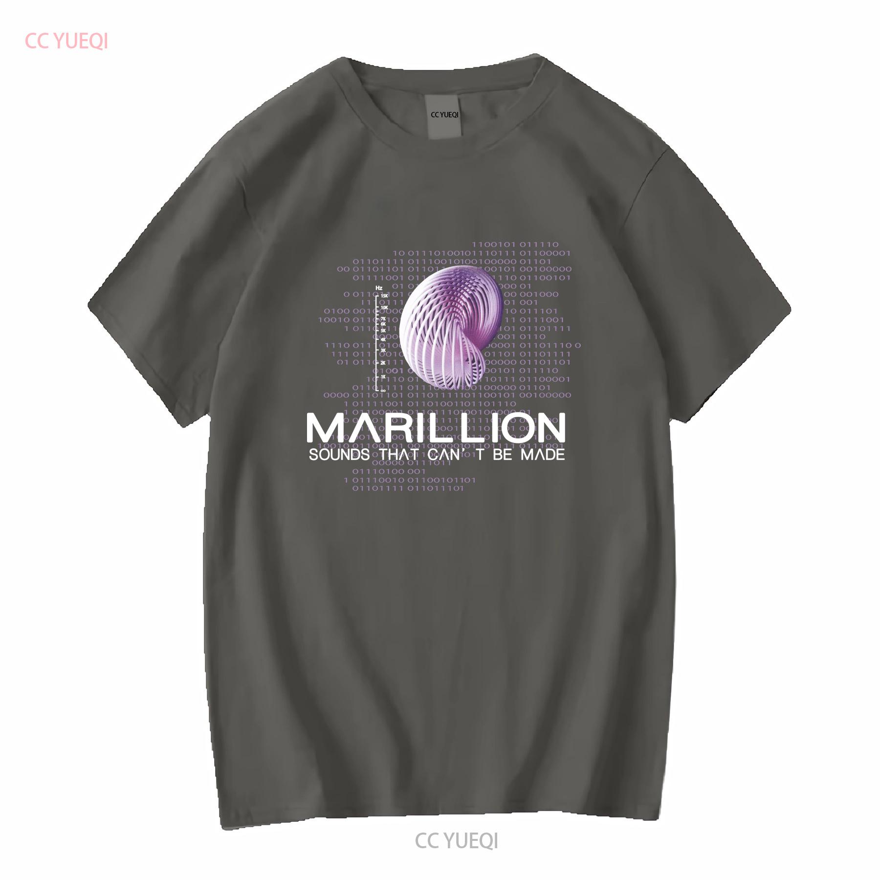 

Marillion Sounds on Tour 2013 Band Rock T Shirt black TE6759 vintage Washed Top For Everyday Wear Comfortable fashion Stylish L
