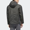 Adidas Outdoor Casual Sports Hooded Jacket Men Outerwear Dark-Earth-Brown FN0770