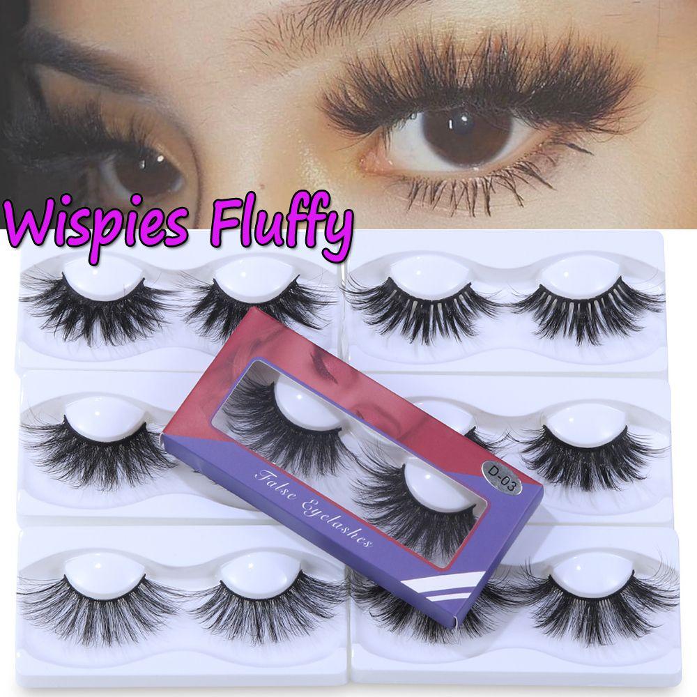 

Beauty Criss-cross Handmade Eye Makeup Tools False Eyelashes 8D Mink Lash Thick Long Lash Extension