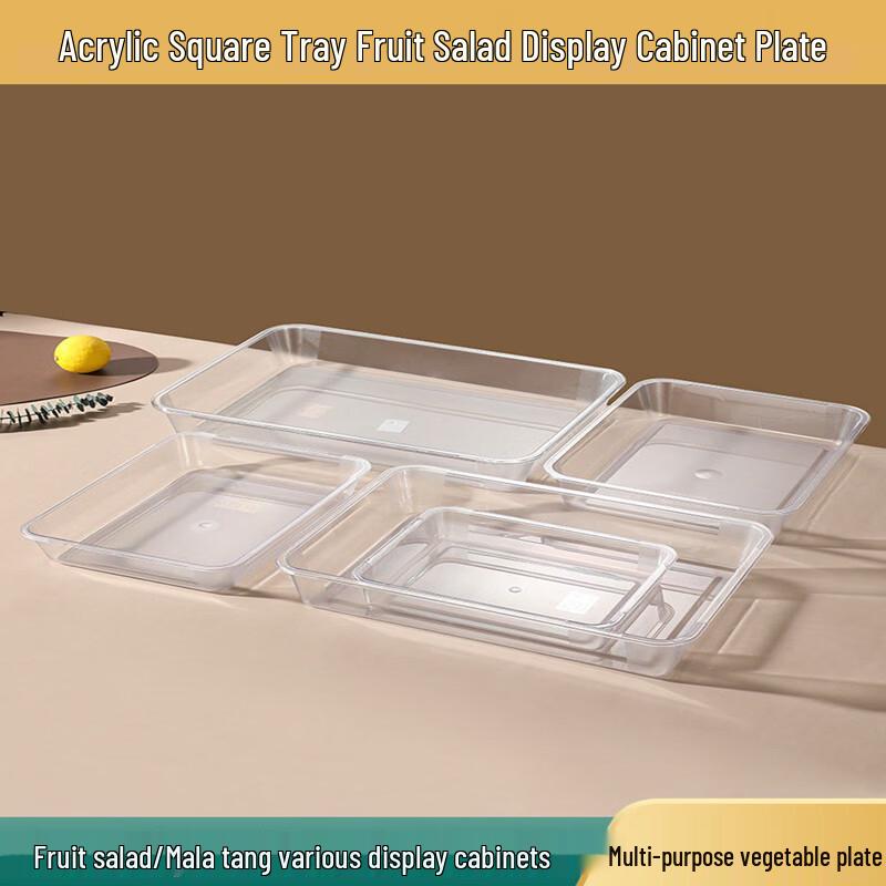 Commercial Acrylic Food Display Box with Arched Lid