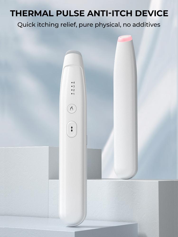Portable Mosquito Insect Bite Relieve Itching Pen Natural Bug Bite Itch Relief Pen Rechargeable Anti-Itch Pen for Adult Children