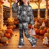 Kids Casual Long Sleeve Top and Pants 2-Piece Outfit Set for Boys Girls Everyday Wear