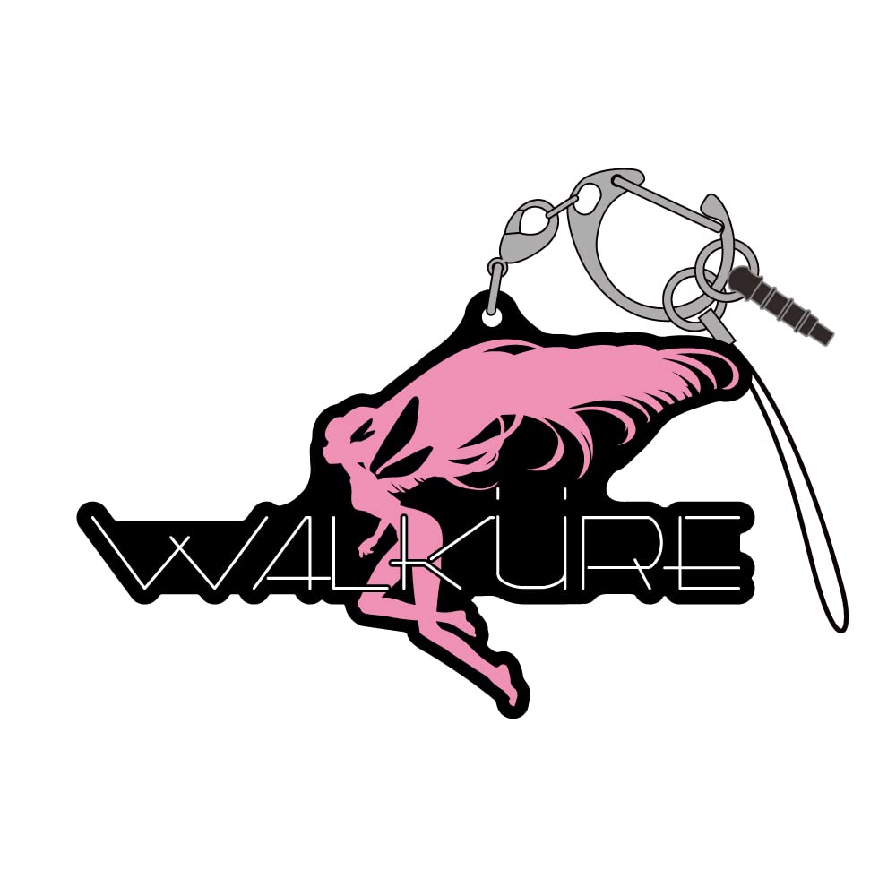COSPA Macross Delta Valkyrie Rubber Keychain