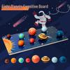 Planet Matching Puzzle: Early Education Toy for Kindergarten - Cognitive Solar System with Eight Planets