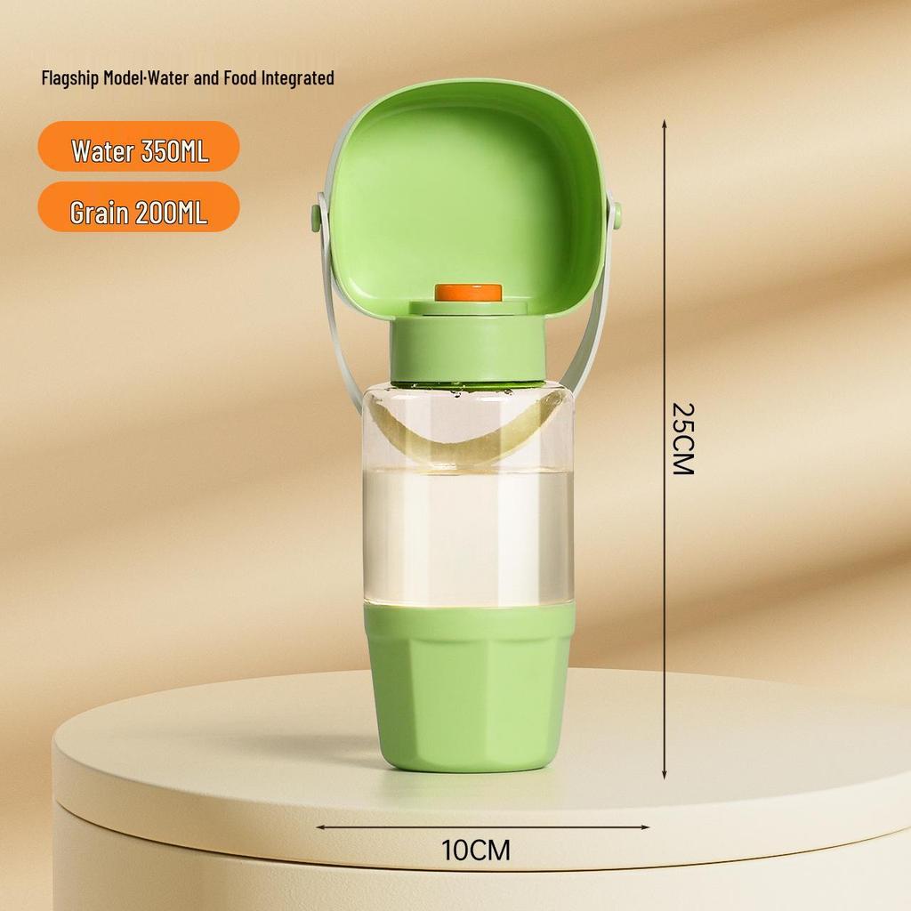 Portable Dog Water and Food Travel Cup and Bowl for Walking