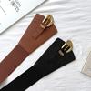 Retro Leather Elastic Belt - Light Luxury & Versatile Waist Chain for Autumn/Winter