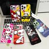 Anime B-Bloody Bunny Phone Case For IPhone 17 16 15 14 11 12 13 Pro Max Plus Pro Colored Silver Cover