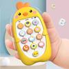 Multifunctional and cute baby mobile phone toy with sensory learning function, multiple sound, light and music effects, can be c