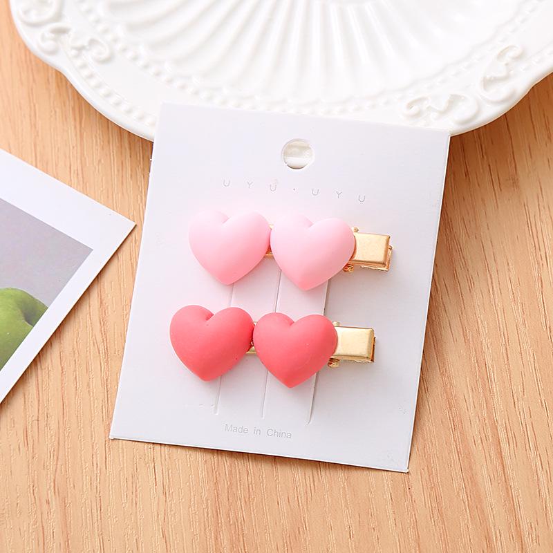 Dopamine Korean Minimalist Milk Coffee Hairpin for Women - Seamless Edge Side Bangs Clip for Frizzy Hair