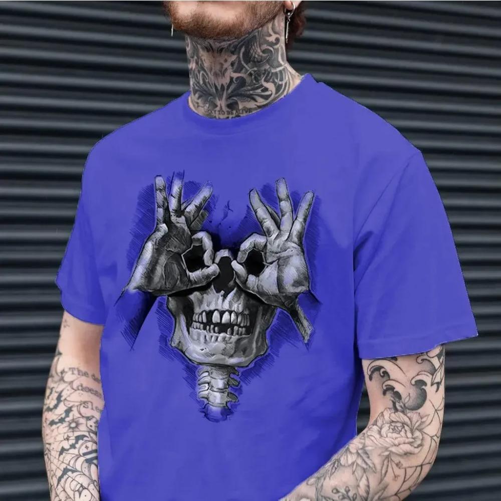 2024 Personality Popular Men's Summer Weird Quick Dry Short Sleeve Werid Pattern Print Shirt Loose Custom Shirt Men's Clothing