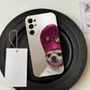 F-Funny Dog Phone Case For Samsung S25,S24,S21,S22,S23,S30,Ultra,S20,Plus,Fe,Lite,Note,10,Black Cover