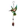 Metal Hummingbird Wind Chime Creative Hanging Decoration Blessing Bell Pendant  Gift