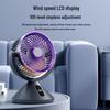 Portable USB Desktop & Wall-Mount Fan with Light and Aroma Diffuser