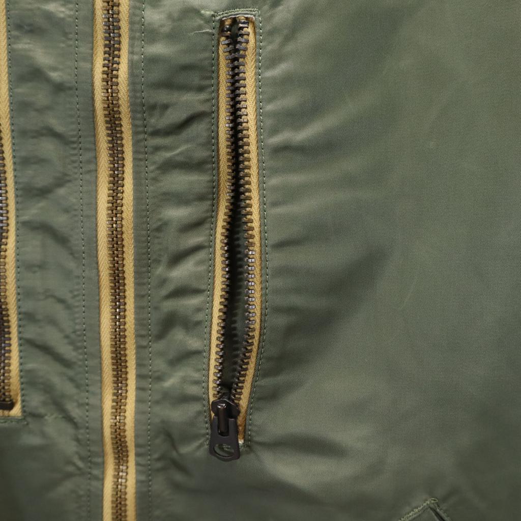marka made in Japan MA-1 No Collar Flight jacket 1 khaki Men's Used